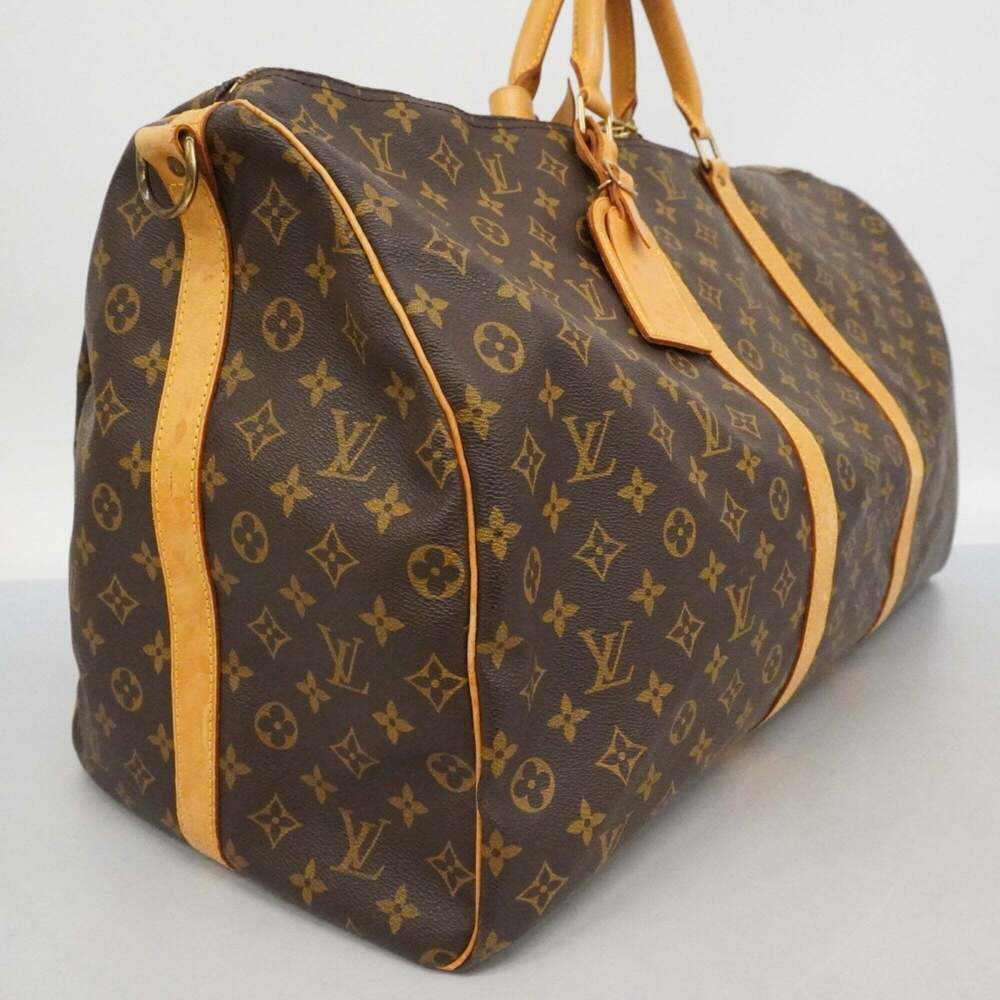 LOUIS VUITTON Authentic Brown Monogram Boston Bag - Picture 2 of 13